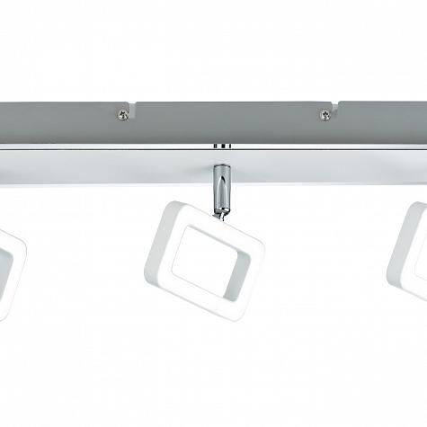66640 Светильник SL Frame 3x5W Weiß matt/Chr 230V Mt
